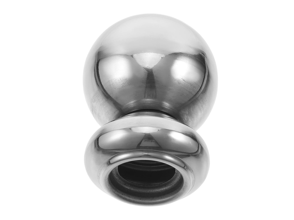 Inoomp Bola de Aço Inoxidável para Corrimão, Tampa Redonda de 32 Mm para Postes de Escada e Cercas. Robusta e CHABERLU