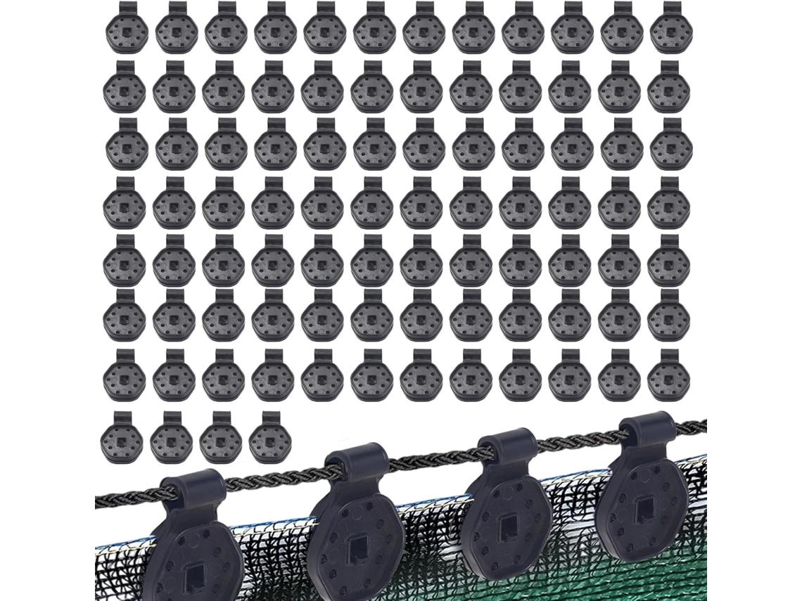 Shade Cloth Clips Heavy Duty 100-pieces Windproof Universal