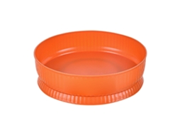Organizador giratório de plástico, 360°, grande capacidade, para cosméticos, especiarias, frutas, laranja | S/MARCA