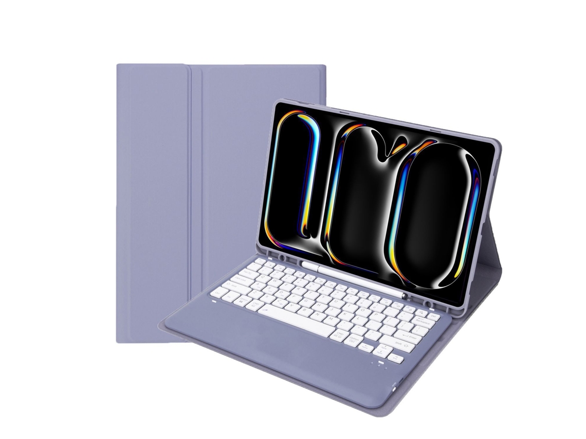 Capa de Teclado Bluetooth para iPad Air 2 XIAOMOYU, em Acrílico, giratória, verde escuro