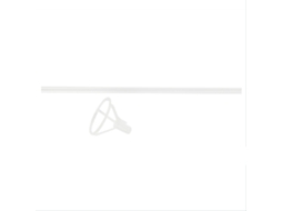 50pcs Vara com Xícara para Balões Transparentes, Apoio de 15.7in