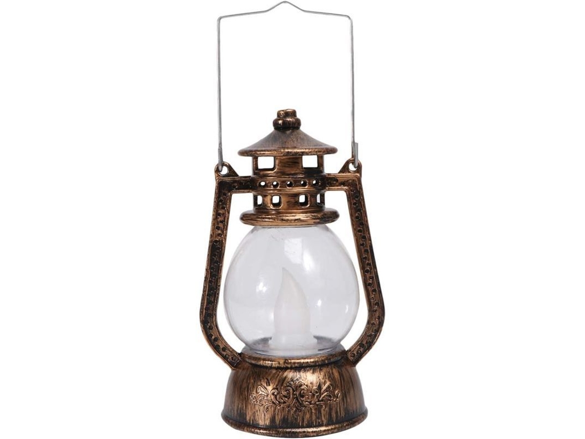2026 lâmpada de Tempestade Portátil com Bateria Hurricane Light em Bronze Retrô para Casa Bar Jardim Camping