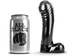 ALL BLACK DILDO 15CM