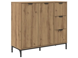 Maison Exclusive - Buffet Carvalho Artesanal 89,5 X 33 X 82 Cm Madeira Processada