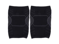 2 peças de joelheiras de nylon tecido elásticas protetoras para esportes ao ar livre para homem e mulher XL | S/MARCA
