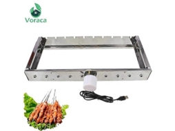 Lurelia Kit De Churrasco Aço Inoxidável Estojo Portátil Campismo