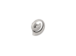 Puxador para Móveis 31mm x 21mm Prata Antiga Brilhante HARDWAREXCHANGE