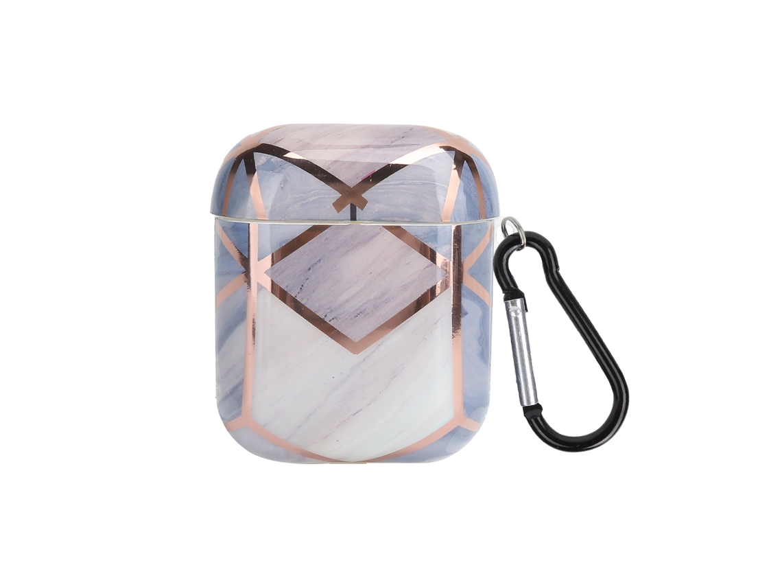 Capa Protetora Para Fones De Ouvido Ios Earbuds 1/2 Com Gancho Antiperda