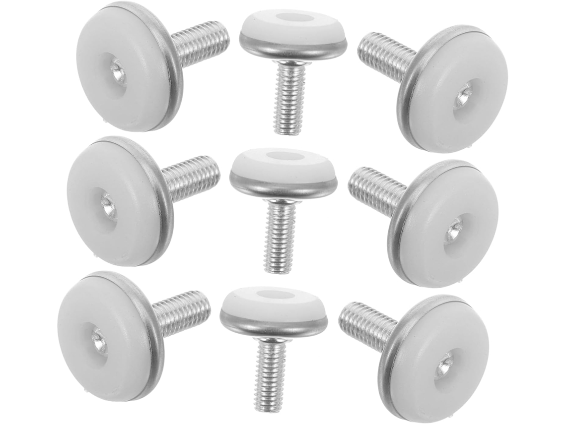 Conjunto De 50 Niveladores Móveis Ajustáveis, Pés Robustos Para Mesas, Cadeiras E Armários, Suportam Cargas Pesadas