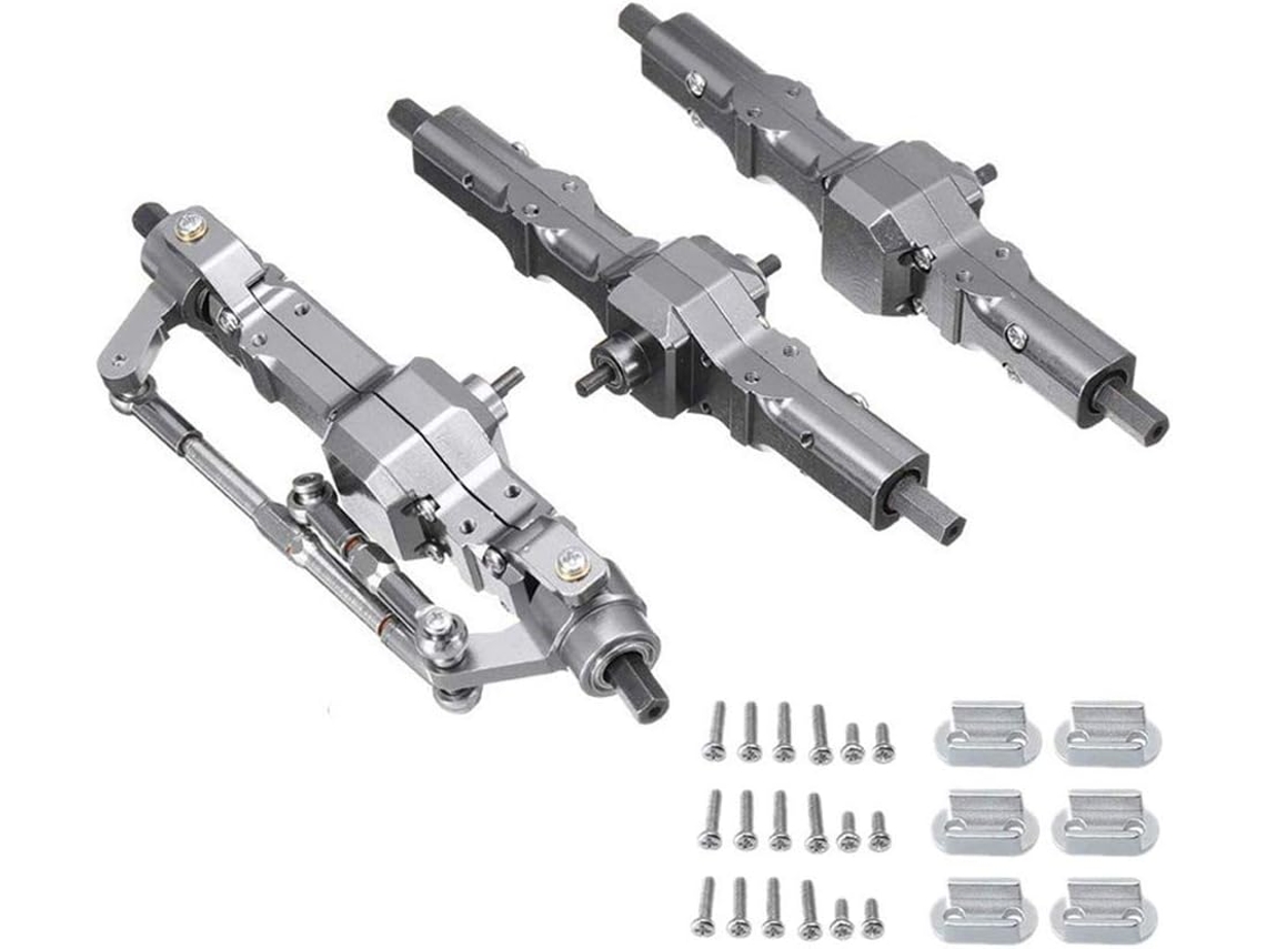 Seção Central Traseira de Metal para Carros RC B16 B36 SFUSHOS