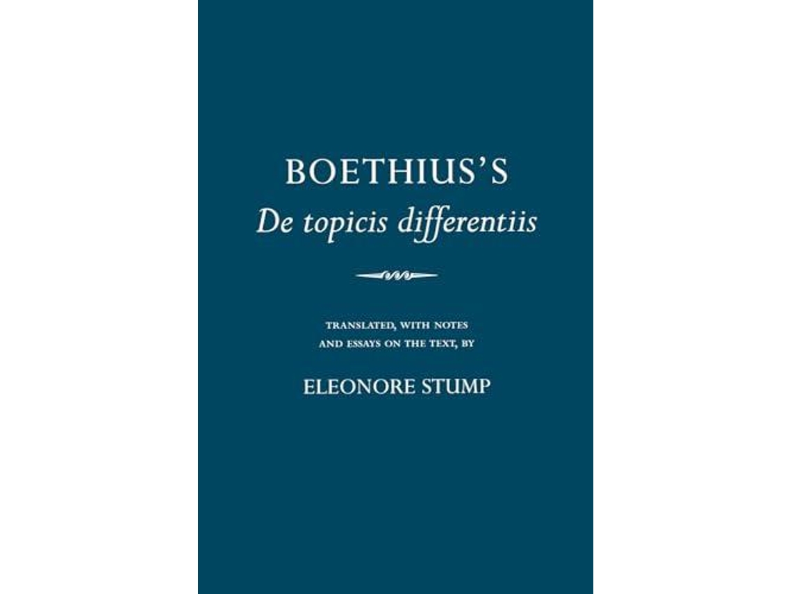 Livro Boethiuss Quotde Topicis Differentiisquot De Boethius (inglês)