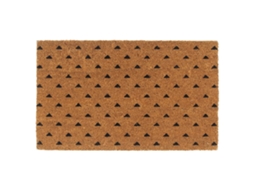 Vidaxl Tapete De Porta 45x75 Cm Fibra De Coco Tufada Natural