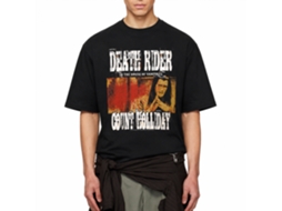Rockinstone Death Rider Count Holliday Black T-shirt Size:xl