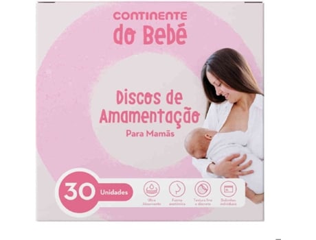 Discos de Amamentação CONTINENTE DO BEBÉ