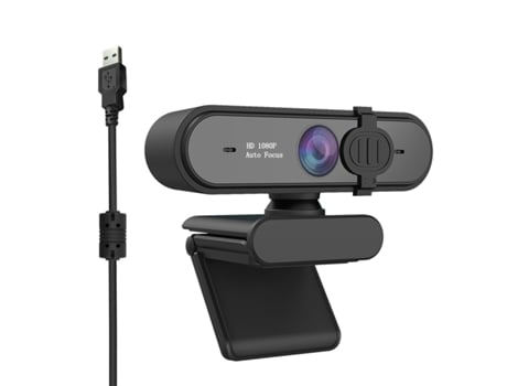 Webcam Hd 1080p 30fps Webcam Grande Angular De 95° Com Microfone Estéreo Venisymlis