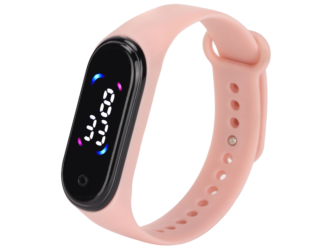 Reloj inteligente M6 Fitness con pantalla táctil LED, resistente al agua