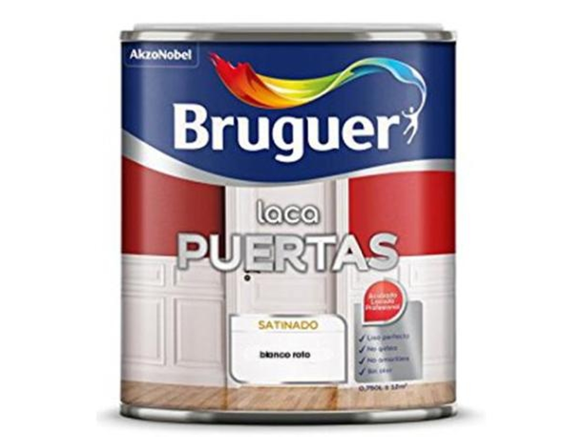 Pintura laca puertas blanco roto 0.75l lata
