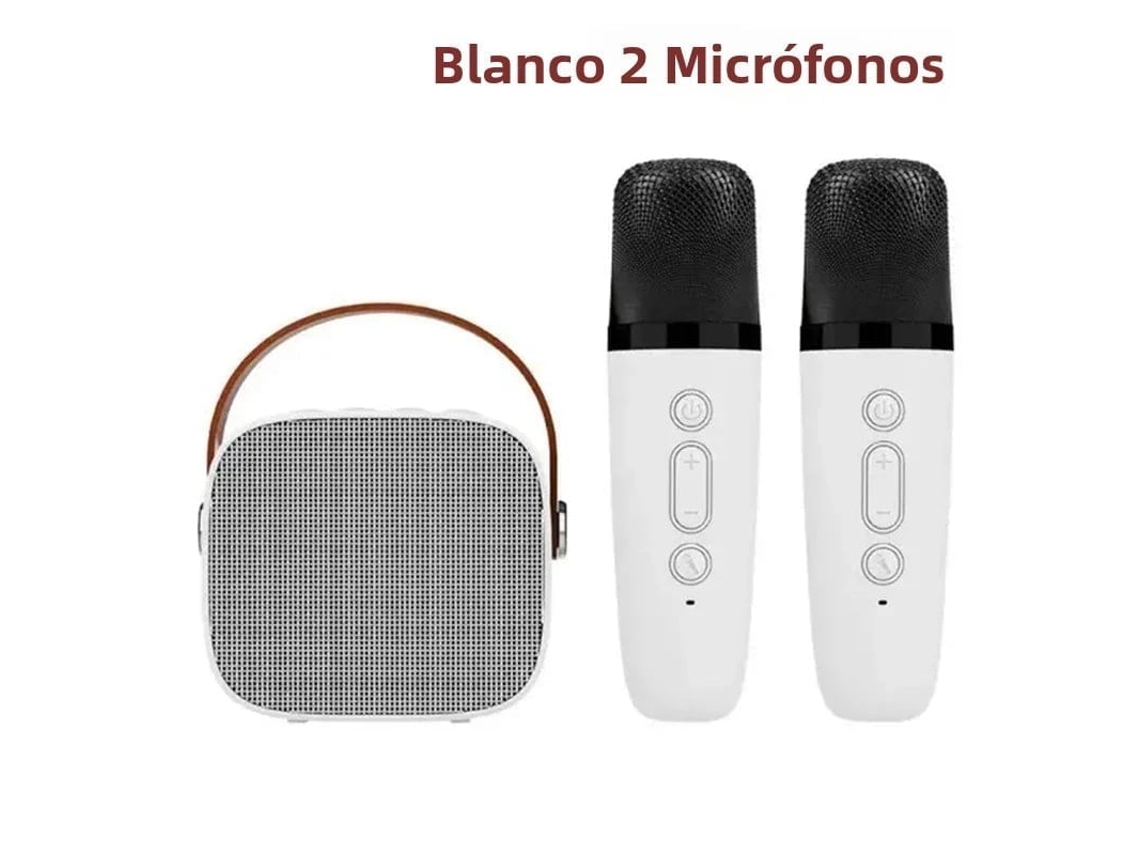 Microfones e Som Surround MDUG para Karaokê Sem Fio