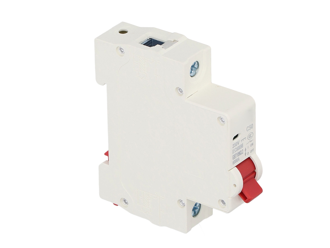 Disjuntor De Circuito Dc Para Sistema Solar Pv 1p (isolamento, Montagem Em Barra Din)