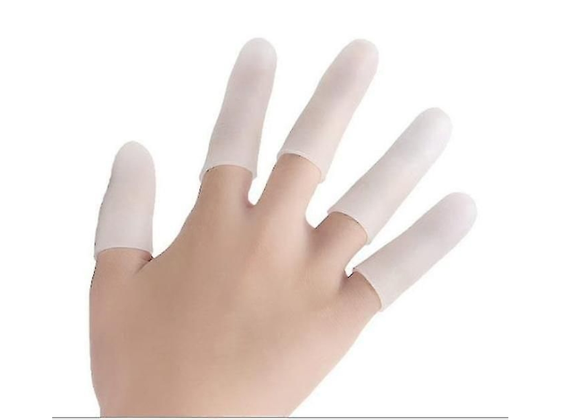 5 Dedais De Gel, Protetor De Dedos