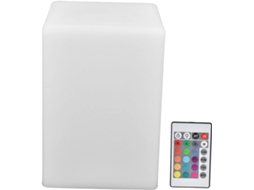 Luz noturna de LED com controle remoto, 16 núcleos e 4 modos RGBW.