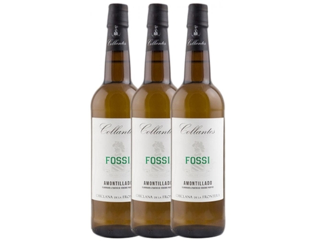Generoso PRIMITIVO COLLANTES Primitivo Collantes Amontillado Fino Fossi Palomino Fino Jerez-Xérès-Sherry 0.75 L (3 unidades)