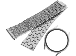 Pulseira E Estojo De Relógio Com Strass Para Smartwatch. Elegante