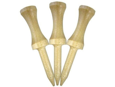 Pacote de 25 Tees Steptees 218 Natural PRIDE GOLF TEE
