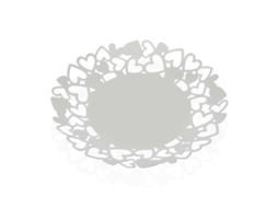 Fruteira Versa Kamira Branco Metal Aço (29 X 4,5 X 29 Cm)