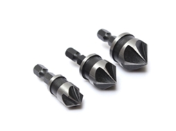 Kit De Brocas De 5 Canales Com Mangueira Hexagonal 12mm 16mm 19mm Para Furadeira De Avellanado Em Metal E Carpintaria