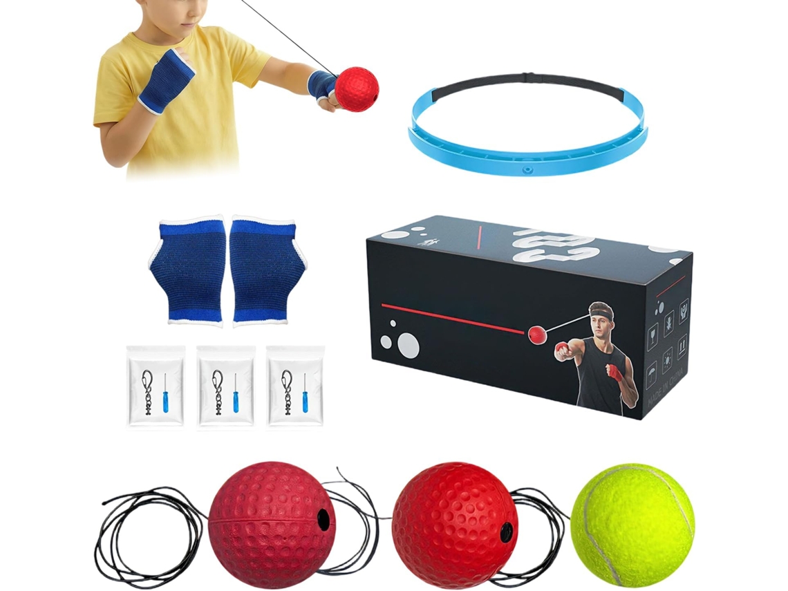 Balle De Réflexe De Boxe Avec Bandeau