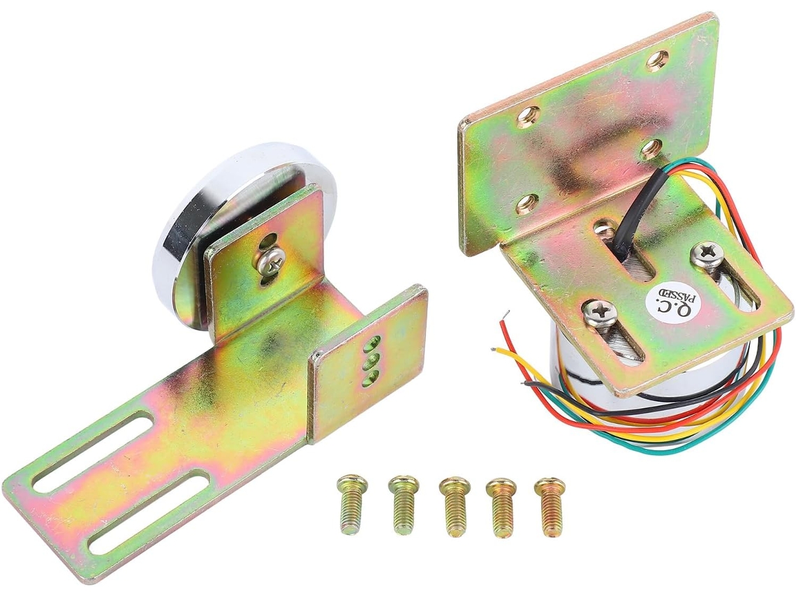 Fechadura Eletromagnética De 12v, Pequena Fechadura Eletromagnética Com Força De Retenção 60kg 132, 3lb, Mini Fechadura