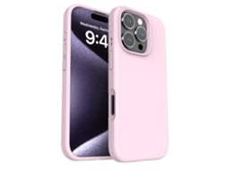 (rosa, Iphone 16 Pro Max) Capa De Celular Simples, De Cor Sólida E Resistente A Impactos, Compatível Com Iphone, Feita De Silicone Líquido.
