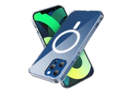 Capa de Telefone EOOCOO (compatível com Magnetismo, Capa Transparente)
