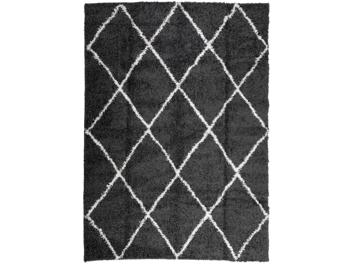 Tapete Shaggy Vidaxl Multicolor Polipropileno (200 X 280 Cm)