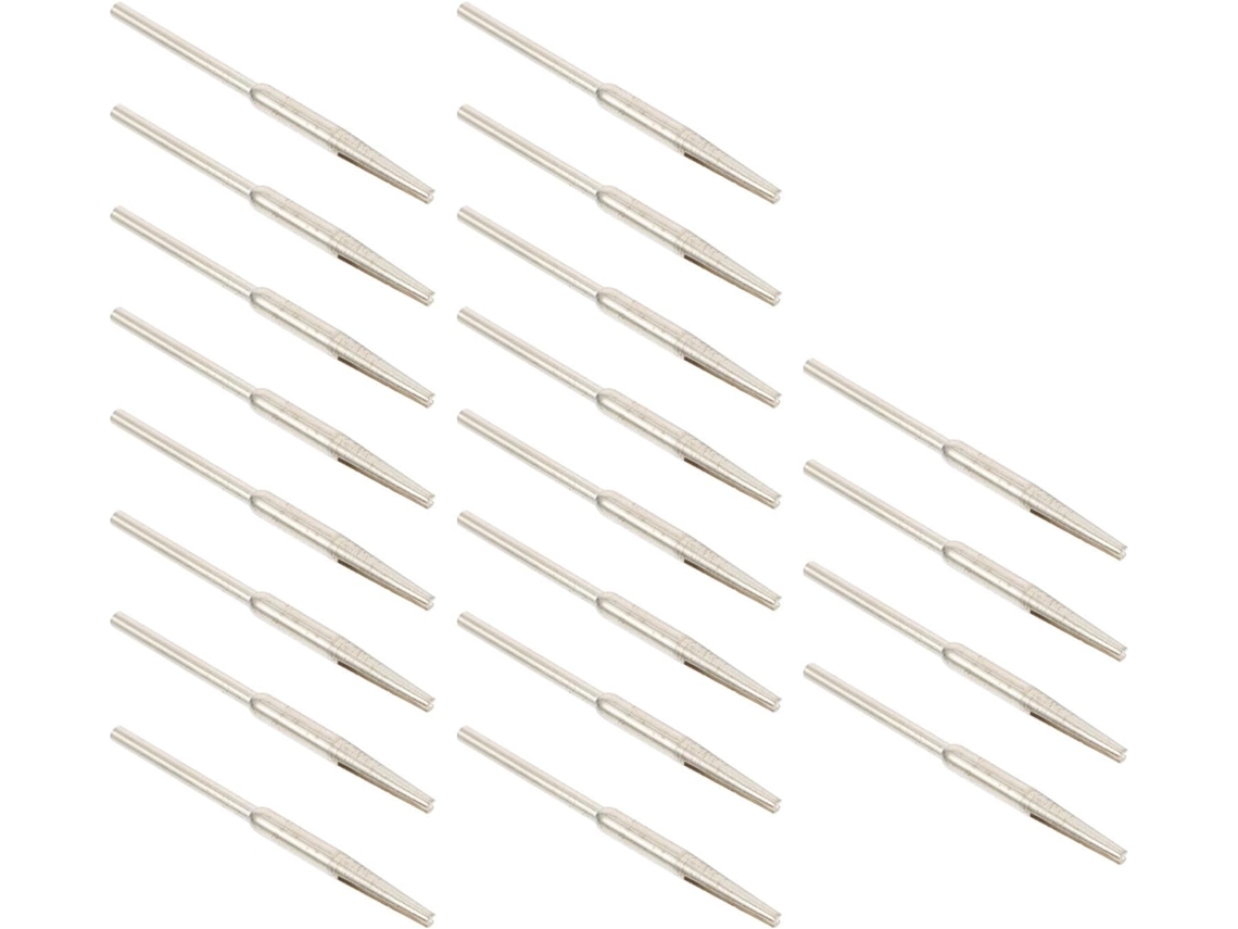 Conjunto De 20 Hastes De Ferro De 2,35 Mm Para Fixação De Lixa.