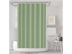 Cortina de banho STELASPLEN 180x180cm antimofo, impermeável, lavável, com 12 alças