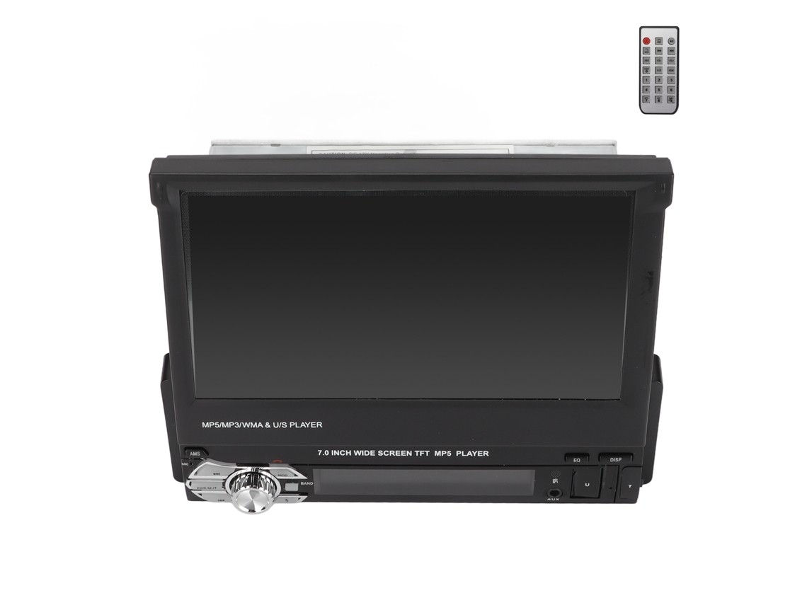 Rádio Automotivo Mp5/mp3 Com Tela Sensível Ao Toque De 7 Polegadas, Bluetooth, Função Mãos-livres E Câmera De Ré.