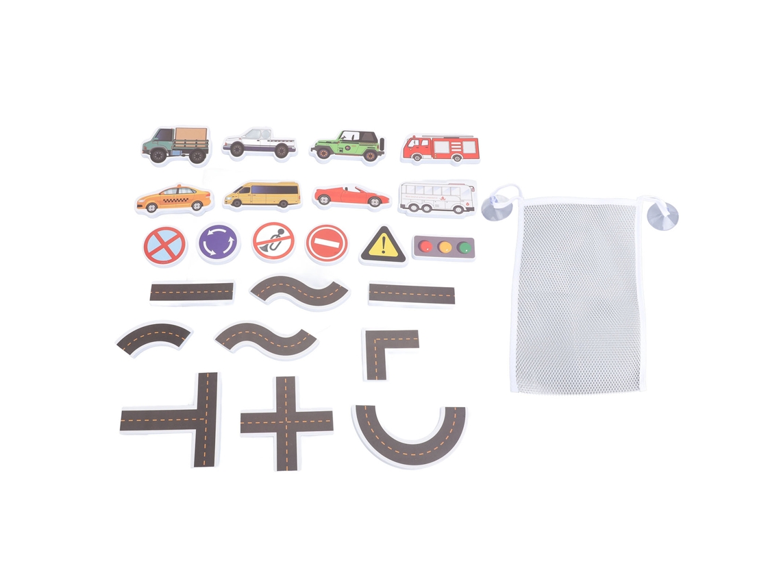 Rebe-set De Quebra-cabeças De Cidade Para Banho De Bebê, Adesivos Eva Para Banheira E Ducha Infantil