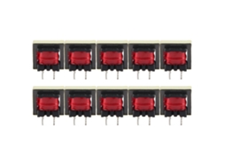 10 Peças Transformador de Áudio 1300:8 Ohm Ee14 Transformador Pos