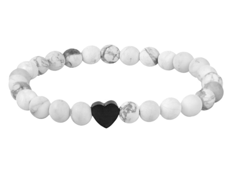 Pulseira KOVAÉ Premium Fantasy (Aço Inoxidável - Branco - 17 cm)