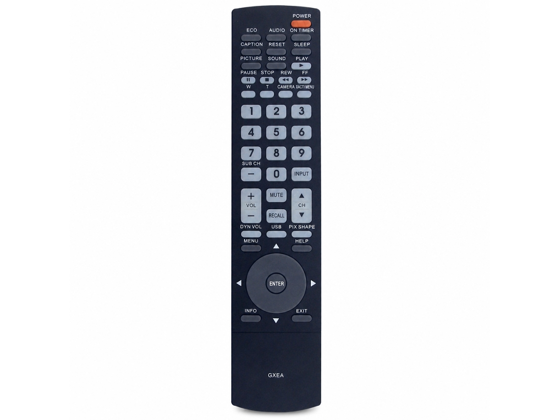 Comando À Distância Para Tv Sanyo Compatível Com Gxea Dp42862, Sem Programação_zhd