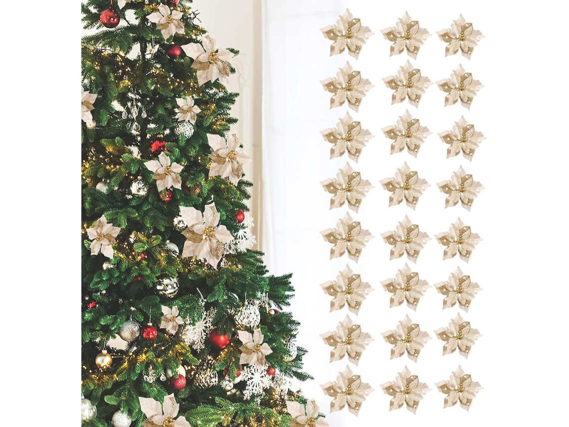 Flores Artificiais, Coroas E Guirlandas Decorativas, Árvore De Natal |