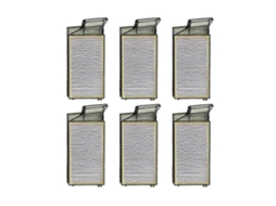 Acessórios Para Aspirador Robô Dreame X60 Max Ultra Complete / X60 Ultra / X60 Master: Filtro Hepa Lavável E Reutilizável (6 Peças)_ptg