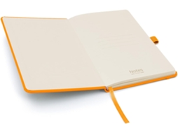 Caderno A5 Com Páginas Pautadas, Porta, Caneta, Marcador De Fita, De Data E Bolso Para Papéis, Capa Dura Média, Vermelho