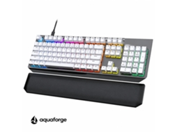 Teclado Rgb Base Metálica, Para Jogos