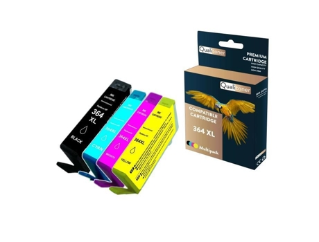 Cartuchos Compatíveis Para Hp 364 Xl 364xl Preto Ciano Magenta Amarelo Para Hp Deskjet 3070 A 3070 Series 3520 E All Qualitoner