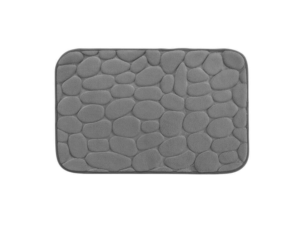 Suavidade Interior - Tapete De Banho De Espuma Viscoelástica Galet - 50 X 80 Cm - Cinza Antracite