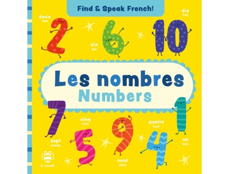 Livro Les nombres - Numbers de Hutchinson e Sam (Inglês - Capa Dura)