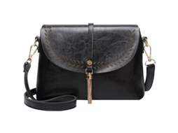 2026 bolsa de Hombro Retrô Feminina de Couro Artificial com Alça Removível e Fecho Zipper